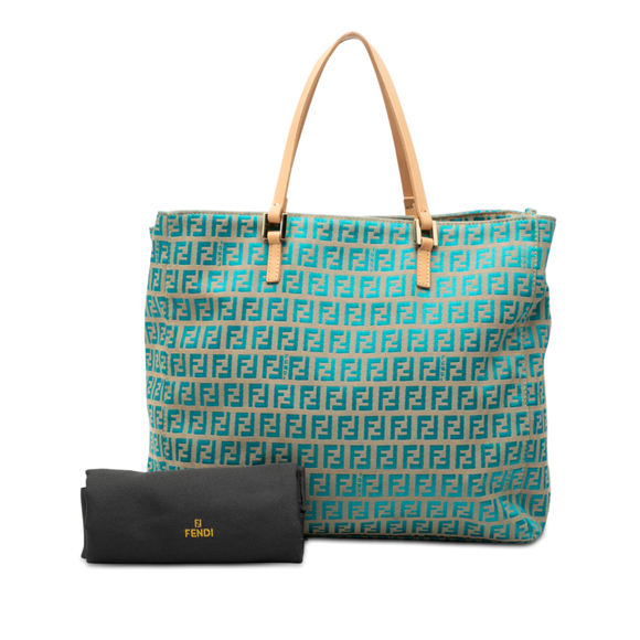 Pre-Loved Fendi Zucchino Canvas Tote - Picture 8 of 8